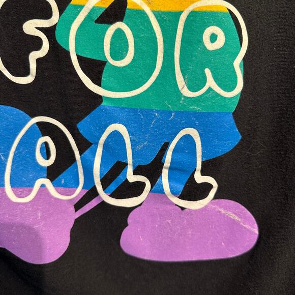 Disney Pride Collection Rainbow Mickey Love for All Tee Shirt Size Medium - Picture 6 of 6